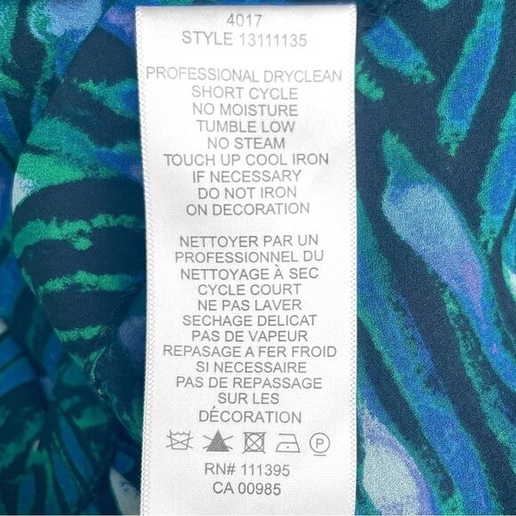 Tory Burch Twist Front Sleeveless Blouse - Picture 7 of 8